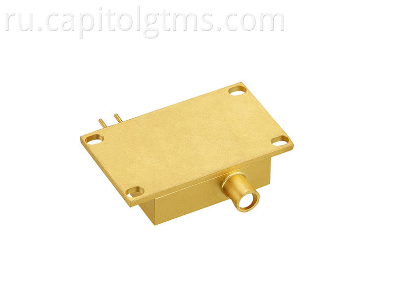 Glass to Metal Sealed Enclosure with Gold Plating